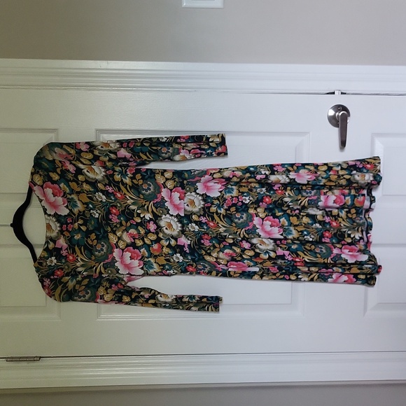 Anthropologie Lilka Torsade Floral Dress - Picture 3 of 4
